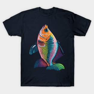 Colorful Sea Fish T-Shirt